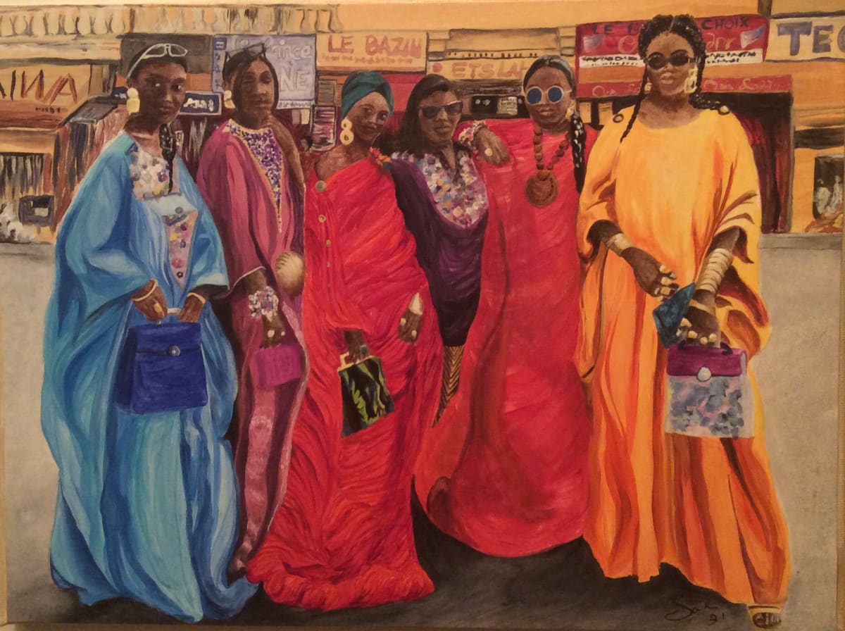 Senegals by Sandra Goodridge 