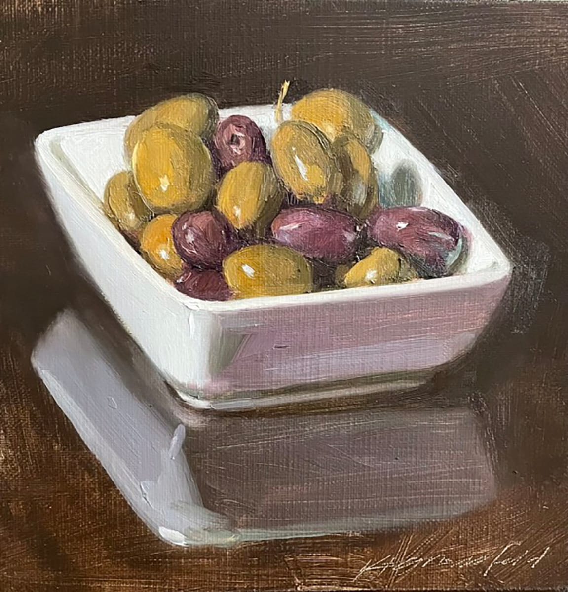 Olives by Katherine Grossfeld 