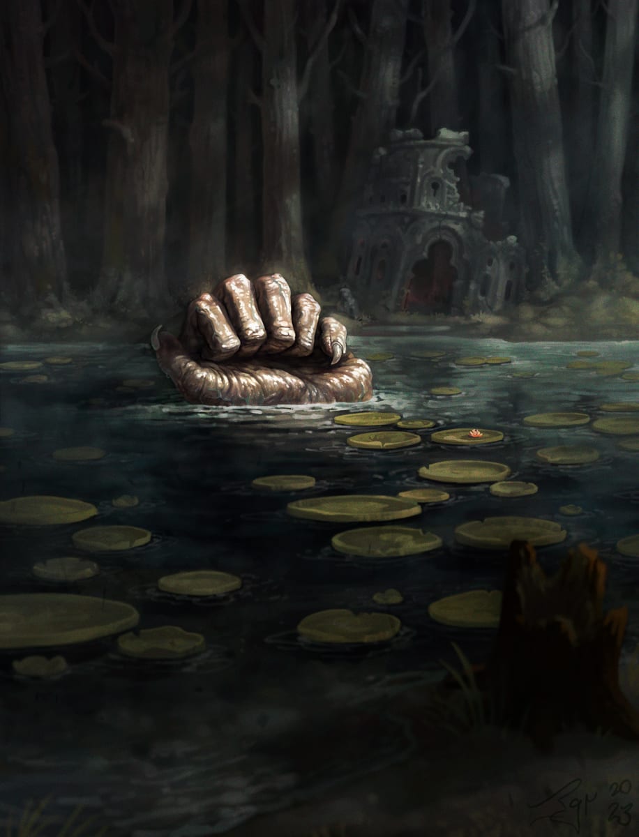 Hand of the Lake by Paulo Graner 