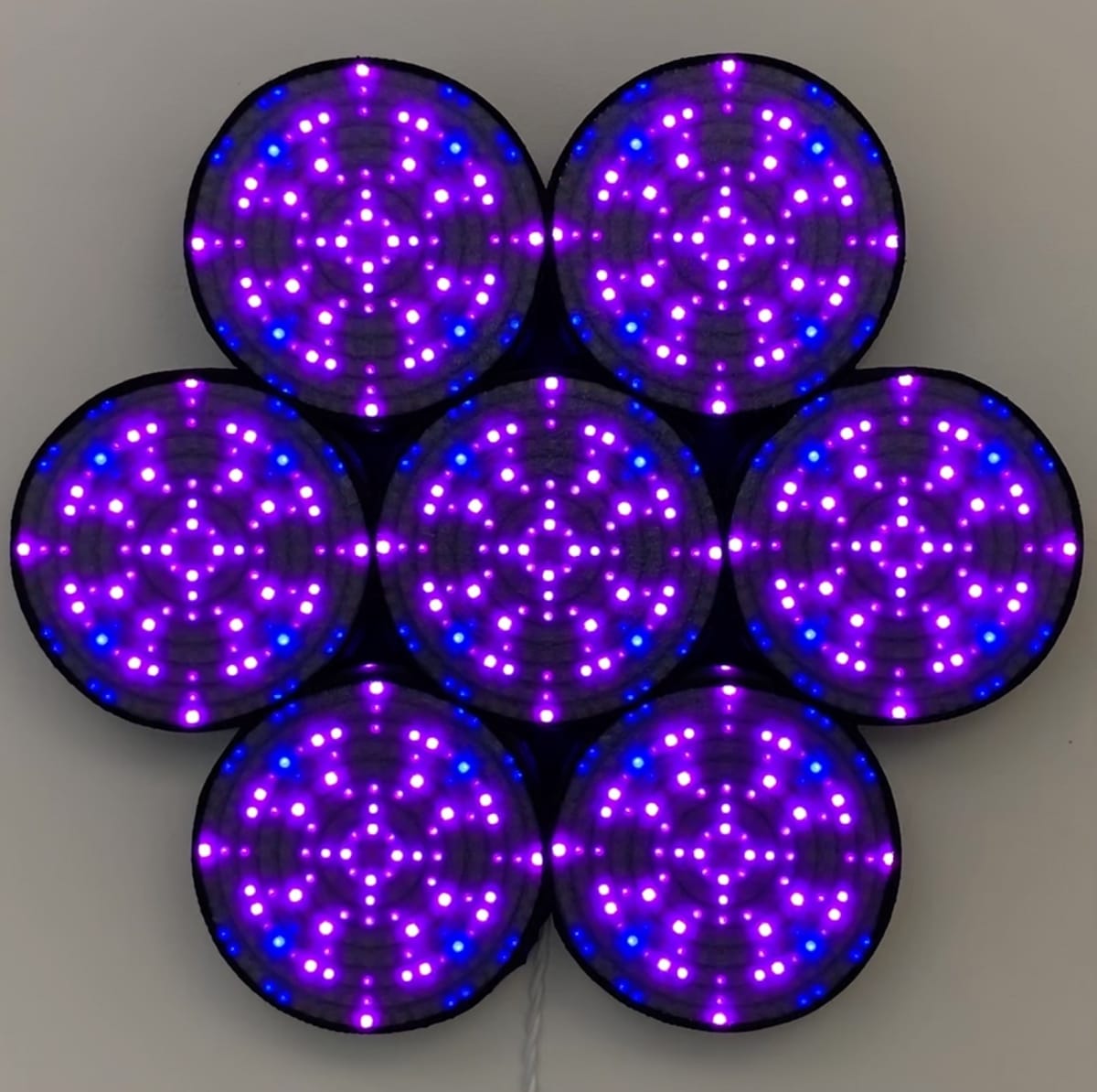 Dark Hypno Circles by Janet Hansen 