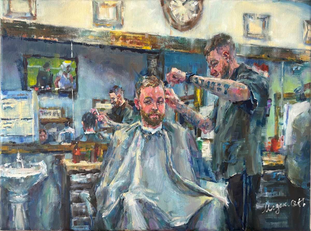 Barber Clippers by Megan Hills 