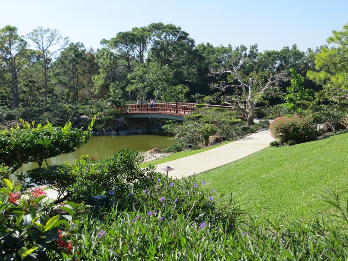 Japanese Garden II by Marion Holmes 