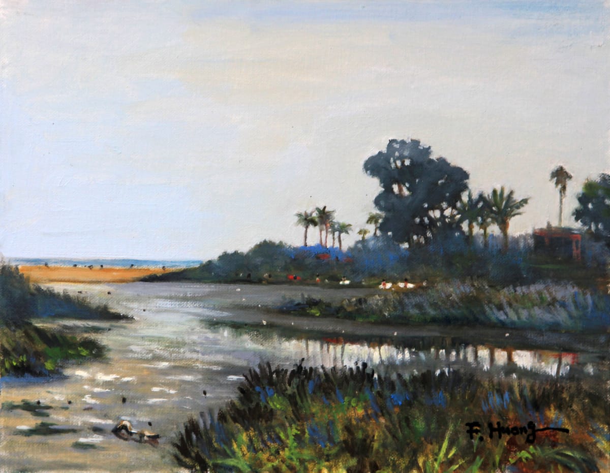 Malibu Lagoon and Beach by Francis Y. Huang 