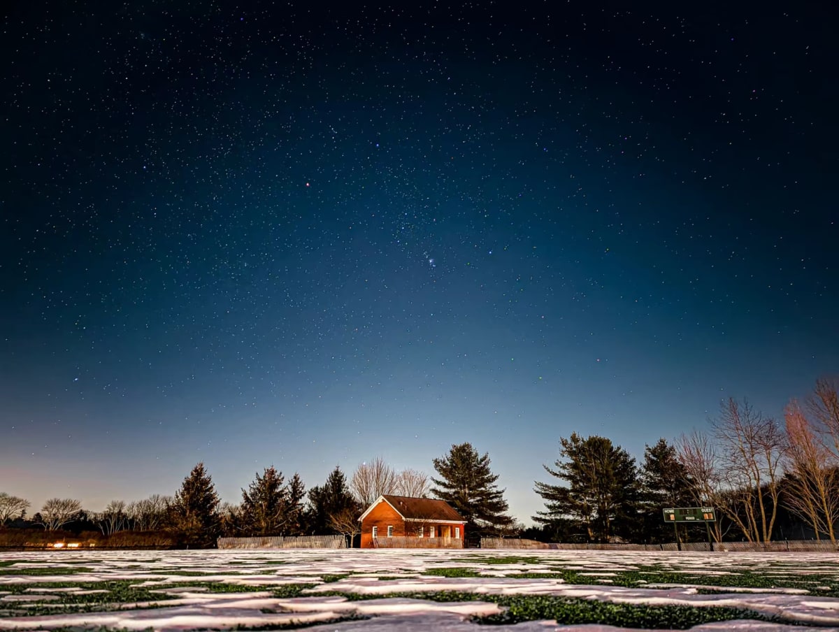 The Starry Sea Under the Night Sky by Toby Huang 