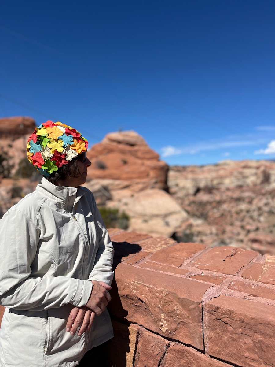 Mountain Flower Woman by Connie Innis 