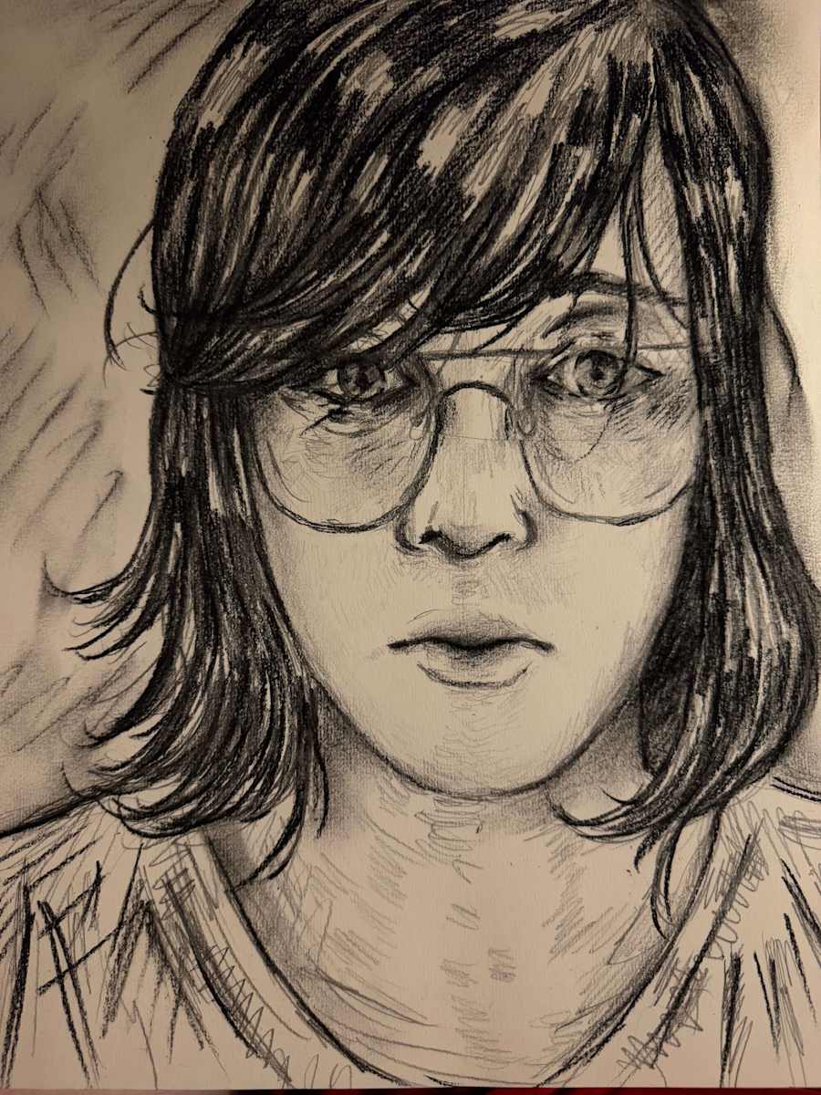 Self portrait by Julia Redner 