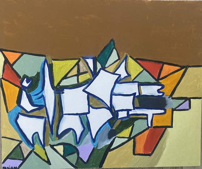 A Cheerful Town by Mariam Kanberagha 