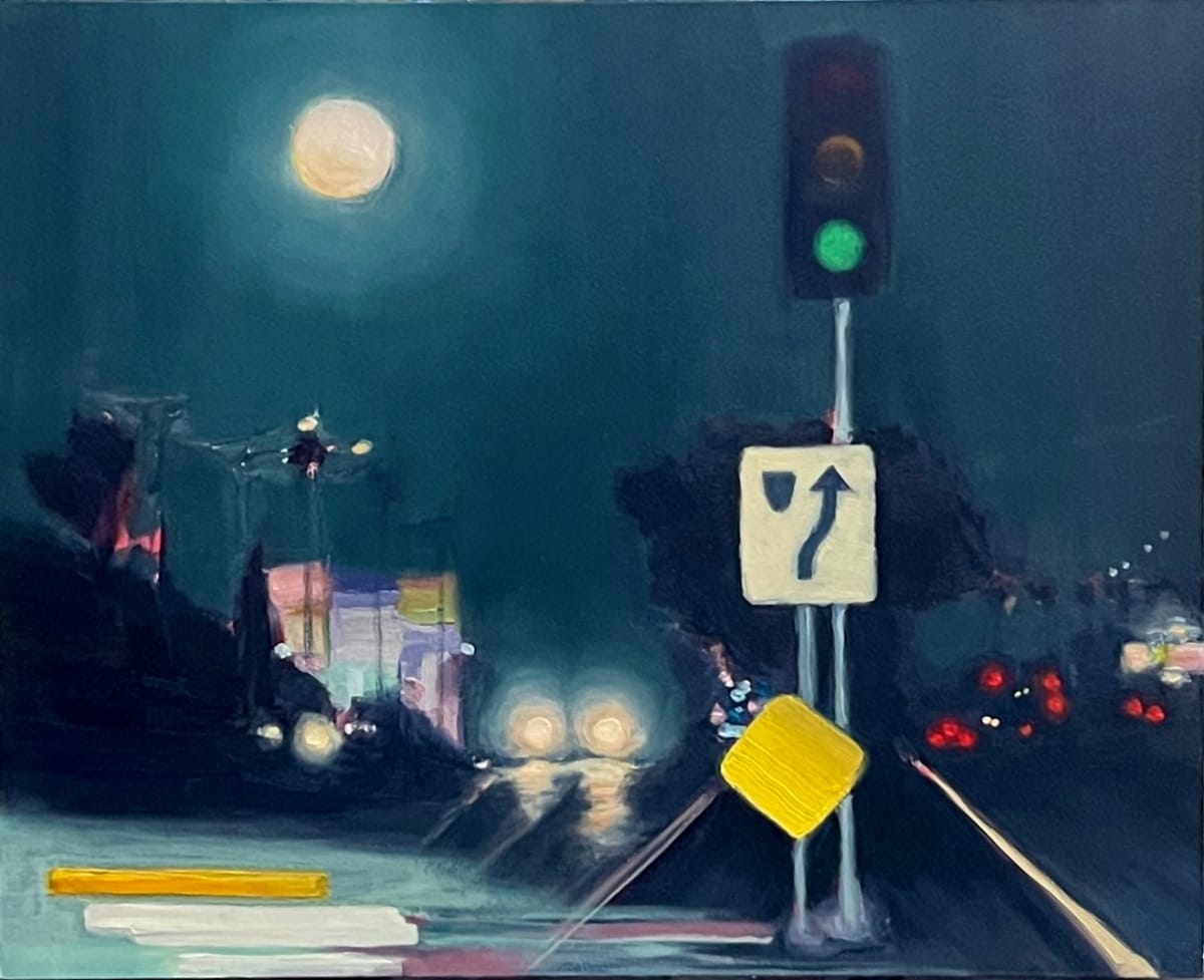 Unsafe Driving Photos: Venice Boulevard at Night by Schuyler Kent 