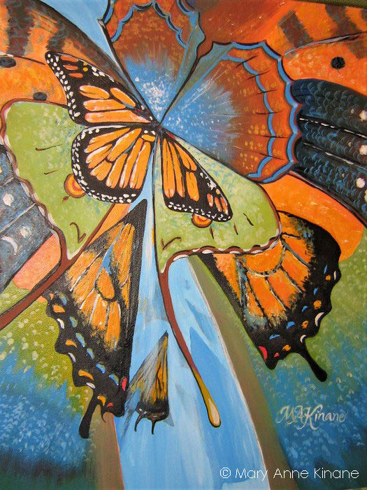 Ode to the Butterflies by Mary Anne Kinane 