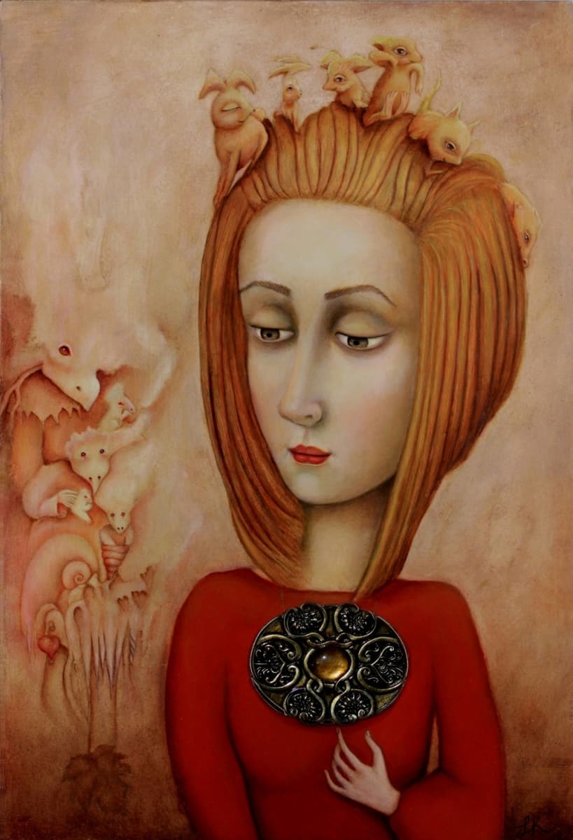 Fauna Crowned VII-Friends by Lorena Krause 