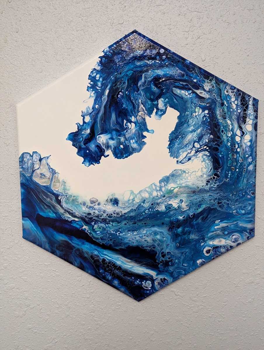 Octo Wave by Karen Kytola-Hightower 