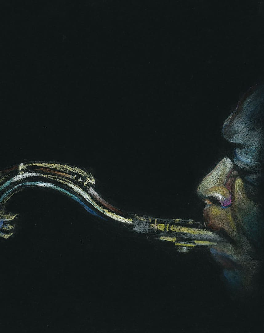 John Coltrane by Mary LaRose 