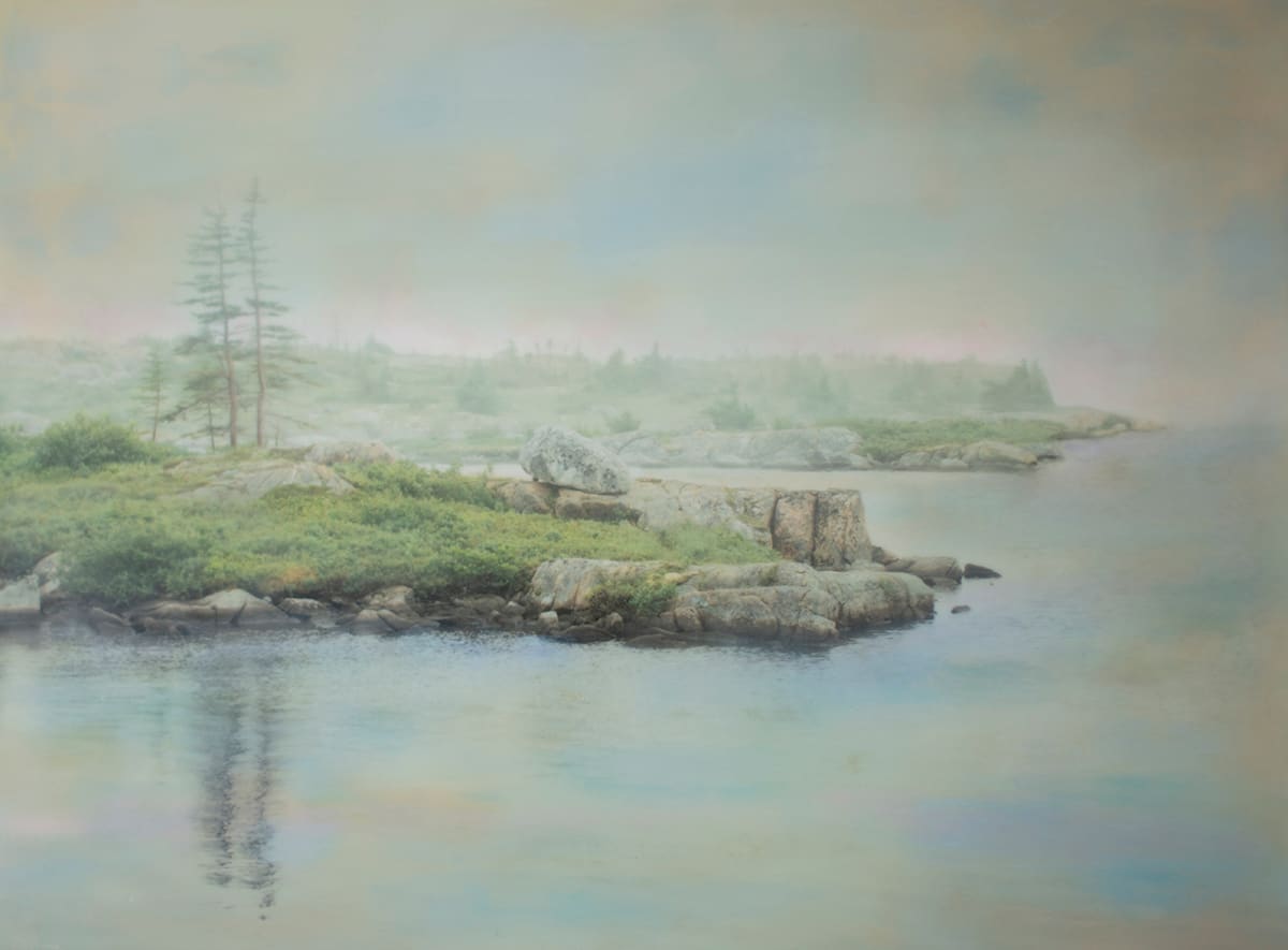 Foggy Little Landscape by Jaimie Ladysh 