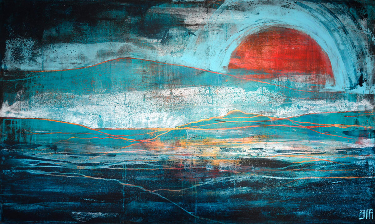 Blue Mountain Sunrise by Emma Larkin 