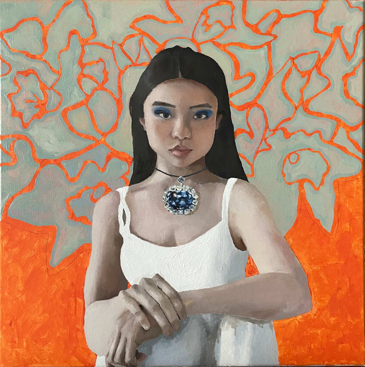 blue jewels by Mia Li 
