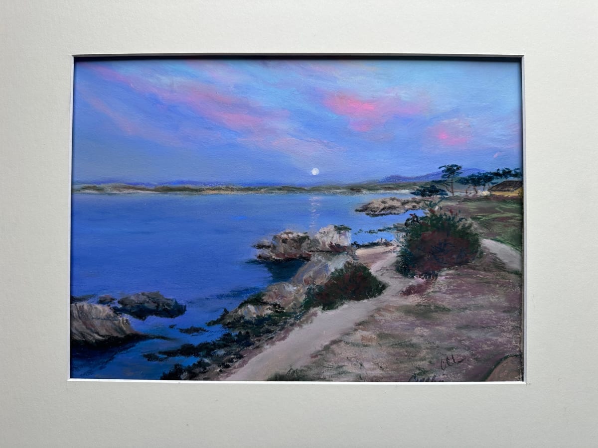 Pacific Grove Sunset by Cecelia Lobdill 