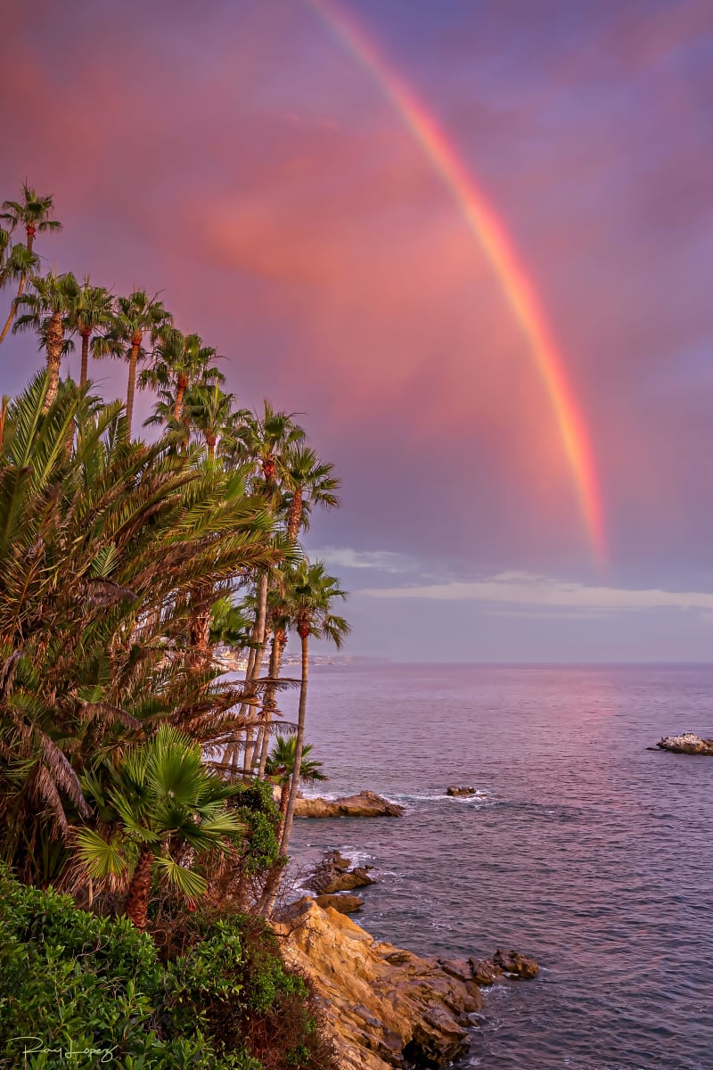 Rainbow Over Laguna by Ray Lopez 