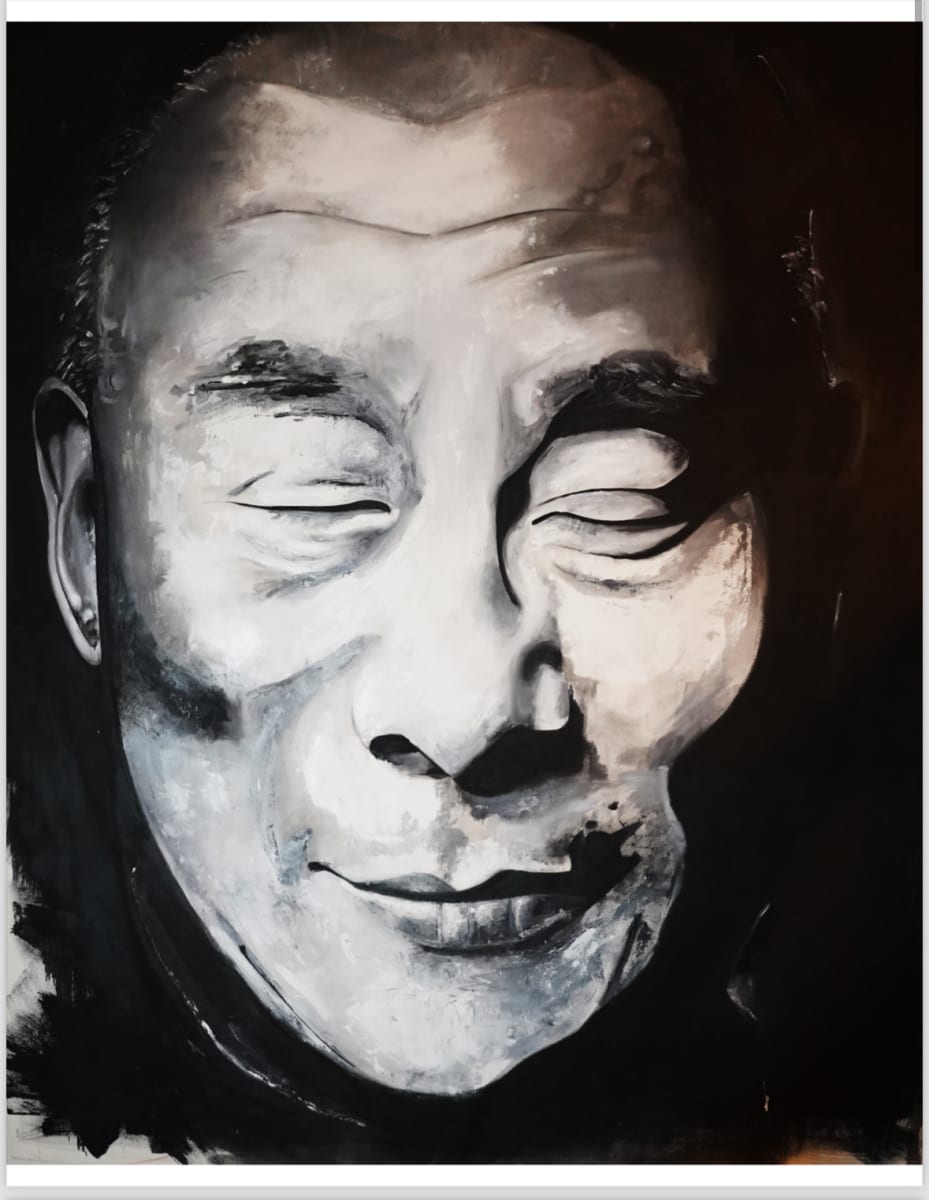 Dalai Lama by Lu Monteleone 