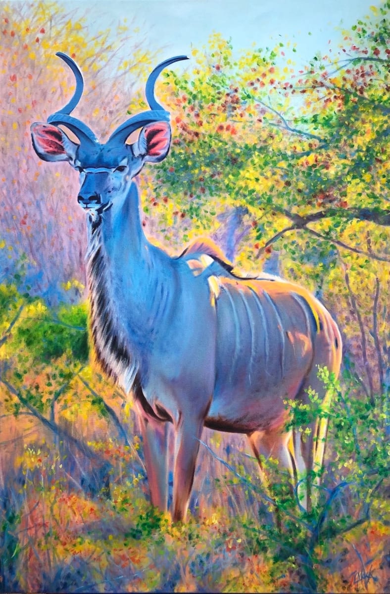 Kudu Blue by Lydia Mack 