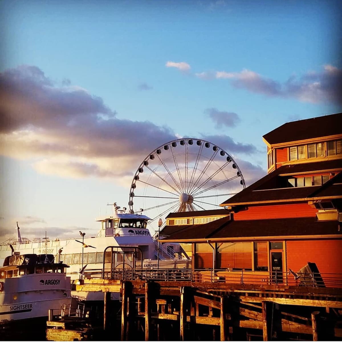 Seattle waterfront by Rachel Malone 
