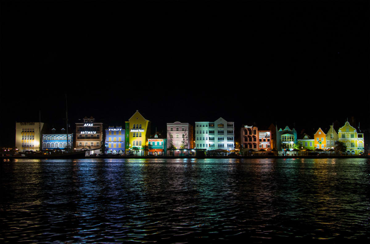 Punda Curacao by Louise Magno 