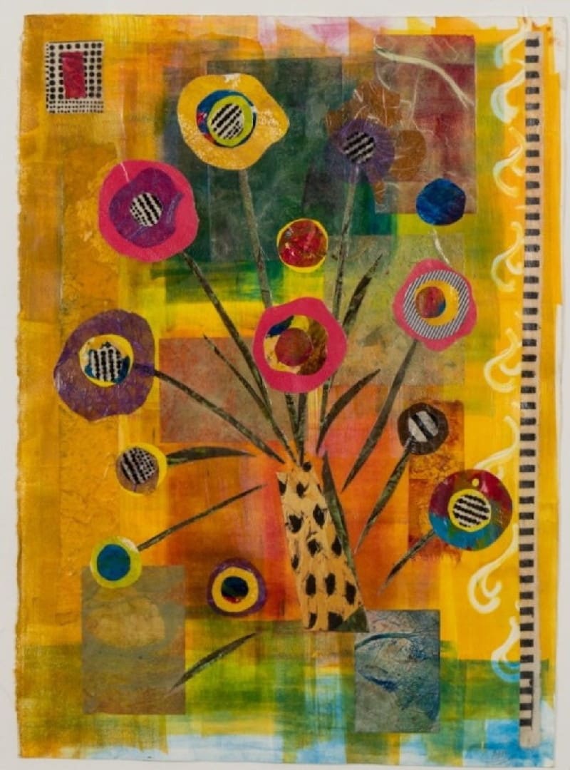 Crazy Blooms Crazy Vase by Maria S. Martin, Image 17.