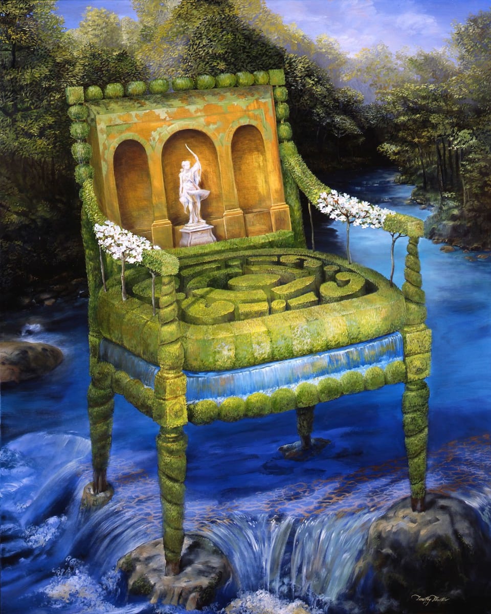 Topiary Chair Series - The Maze by Timothy Martin 