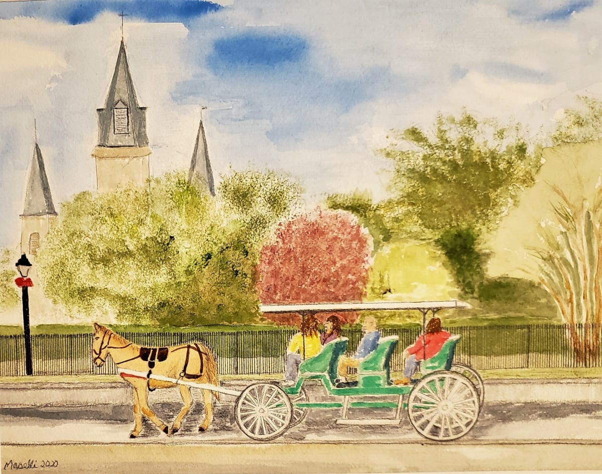 Jackson Square by Donna Maselli 