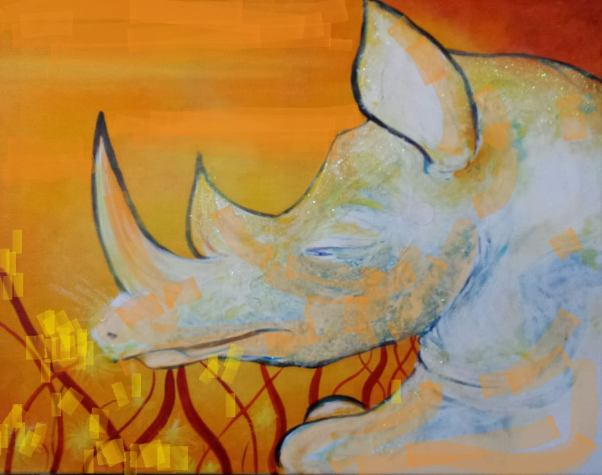 Rhino by Abby McCague 