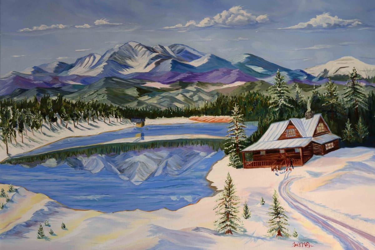 Nordic Ski Home to Pecos by Jack McGowan, Image 1.