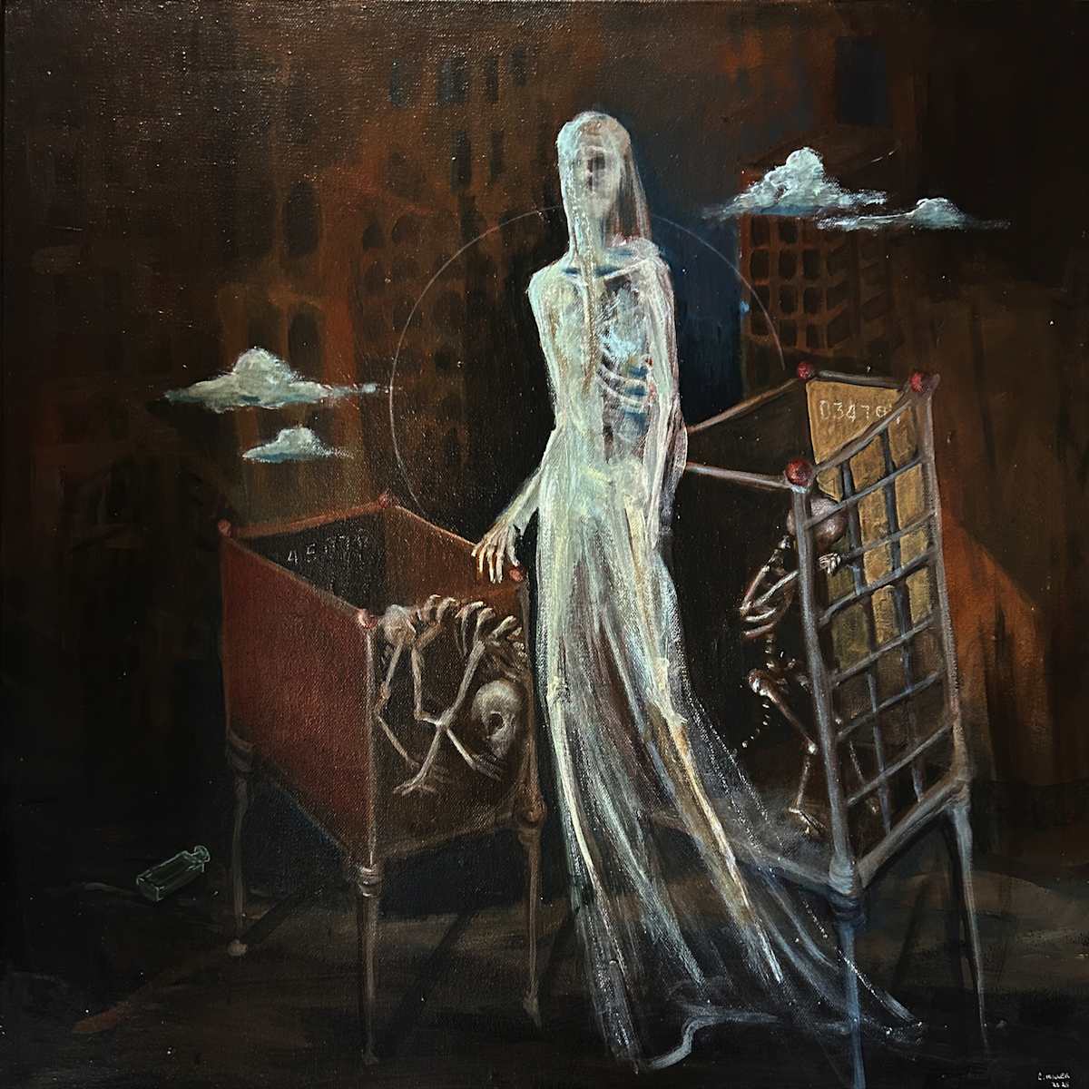 The Green Bottle by Cindy Miller 