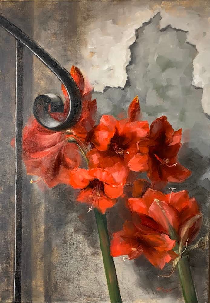 Amaryllis by Ulisse Mladenova 