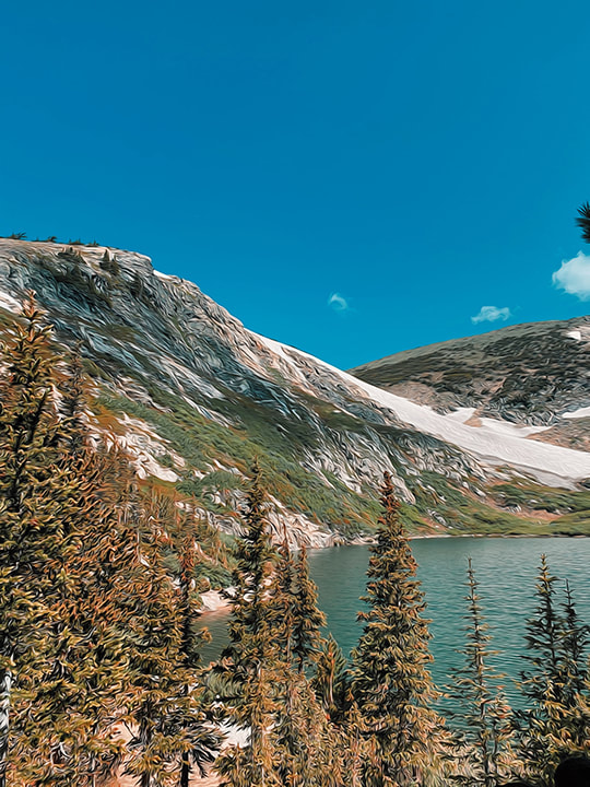 St. Mary's Glacier by Kelsey Faith Nichols 