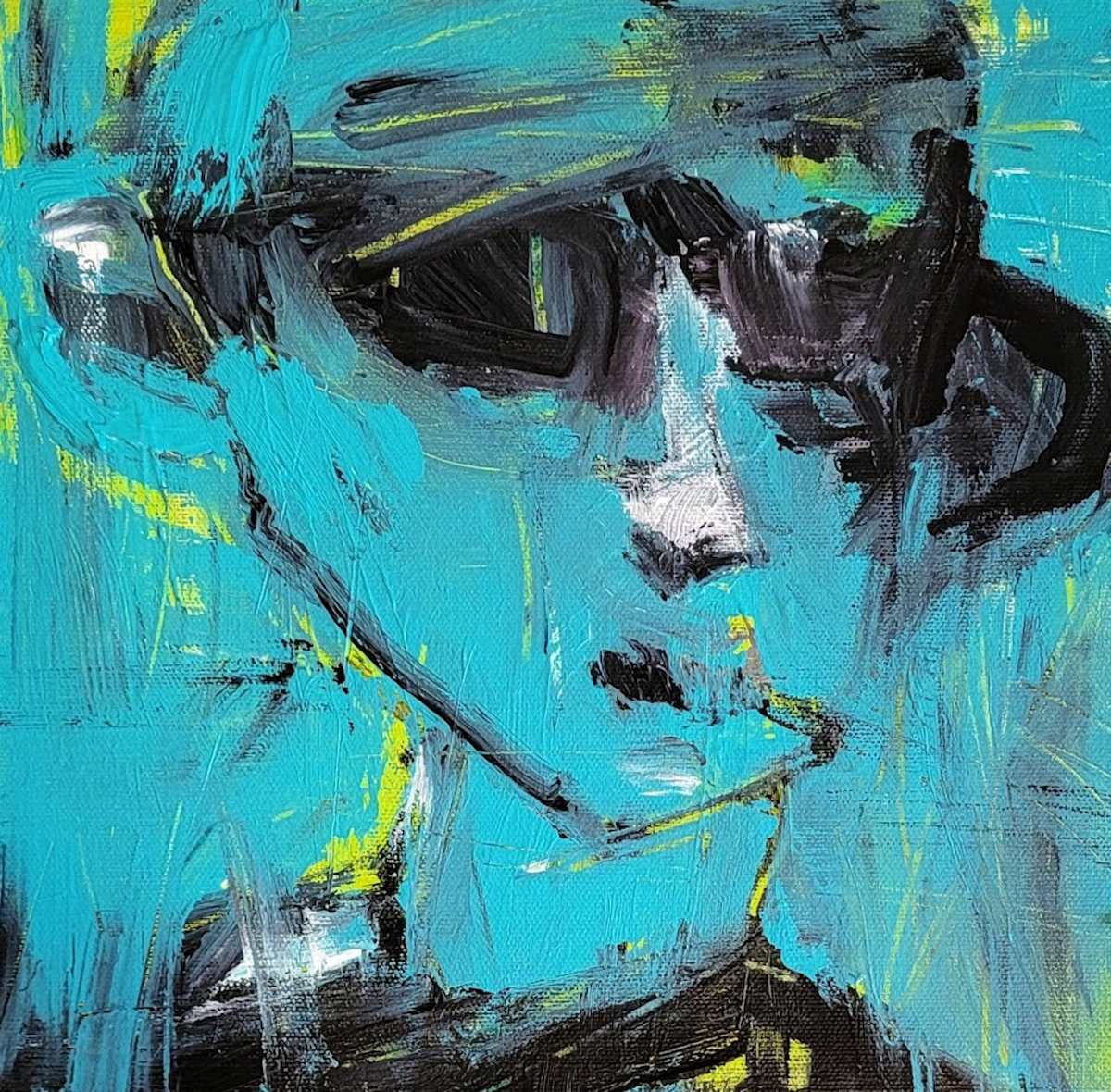 Little Guy 11 by Leslie Nolan 