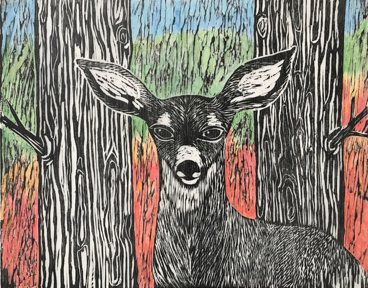 California Mule Deer by Luna Ruth Paesch 