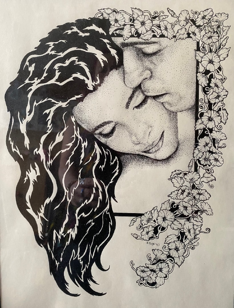 Flowery Kisses by Barbara Page, Image 6.