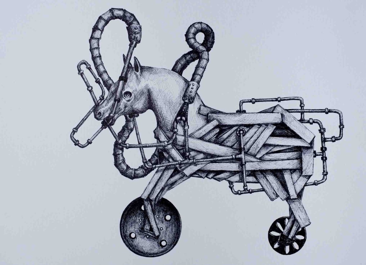 Mechanical Stallion by Michael V. Paieda 