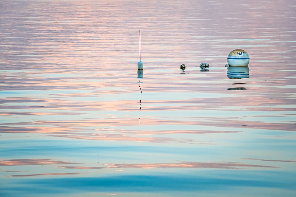 Yarmouth Buoys by Jason Prince 