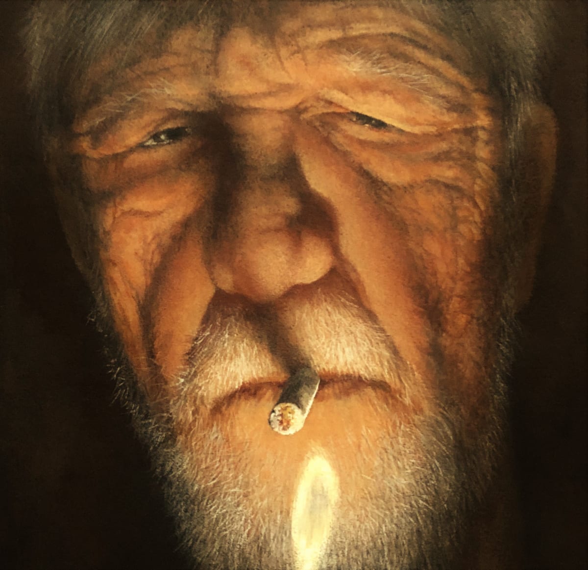 The Smoker by Lisa Raymer 