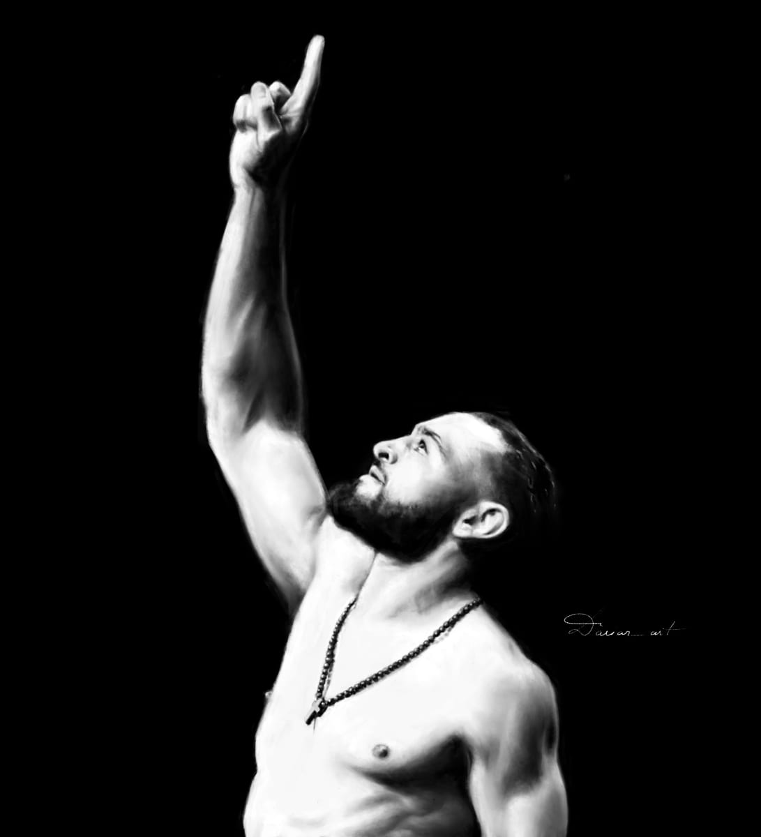 Gifted Gabriel Green, UFC Fighter by Daria Rodriguez, Image 8.