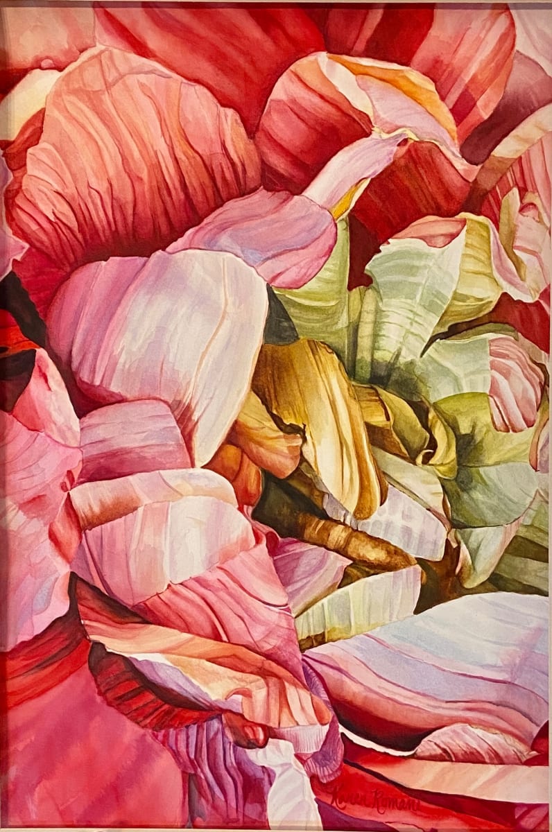 Silk Bouquet by Karen Romani 