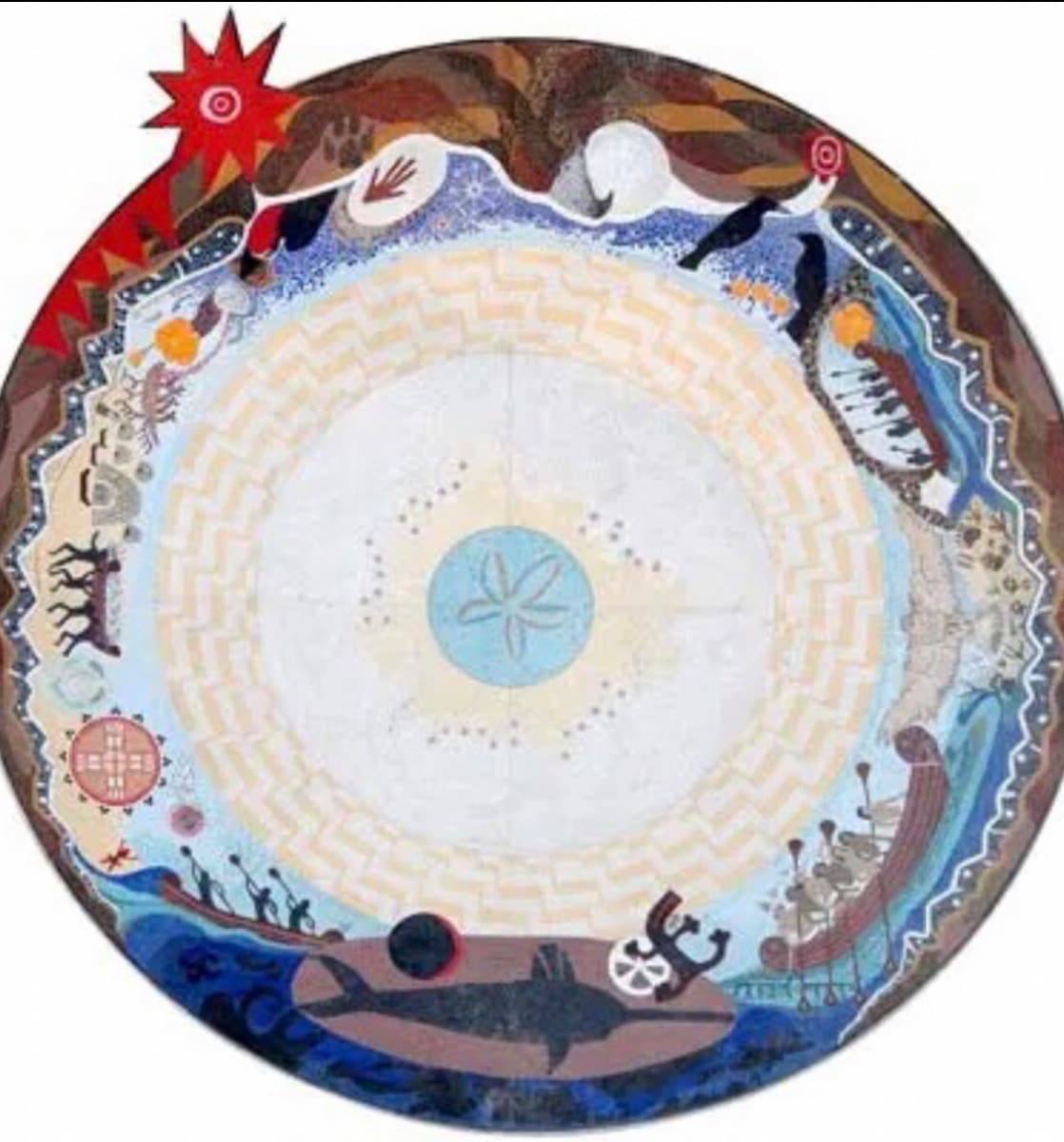 Syuxtun Story Circle by Aqimowon-Carmen Sandoval 
