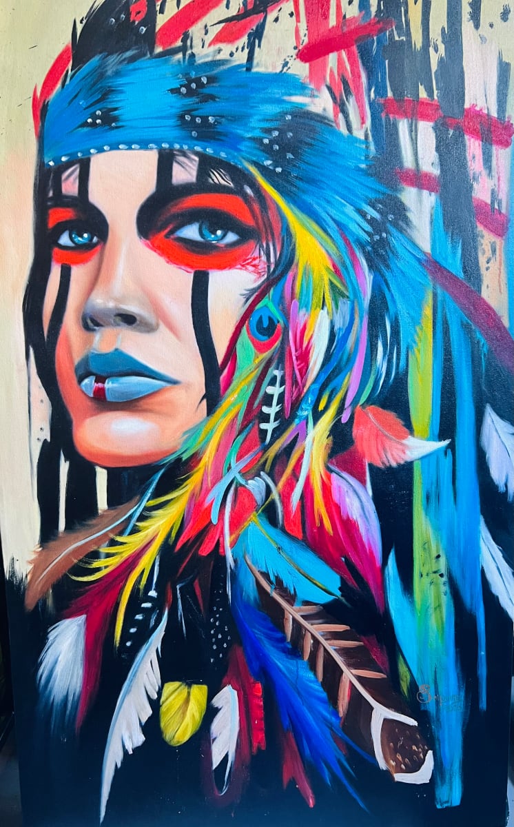 Native American Beauty by Nyx Sanguino 