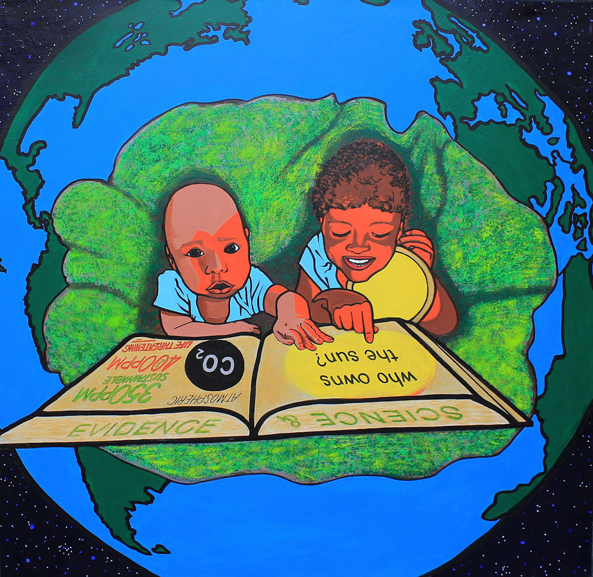 Blue Earth by Wren Sarrow 
