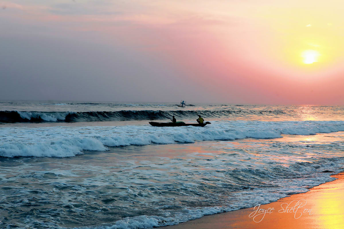 Liberia Fishermen Series, The Wait by Joyce Shelton 