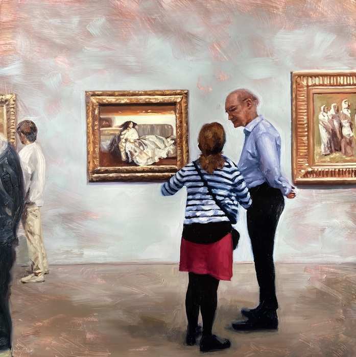 The Museum-Goers by Haley C. Smith 