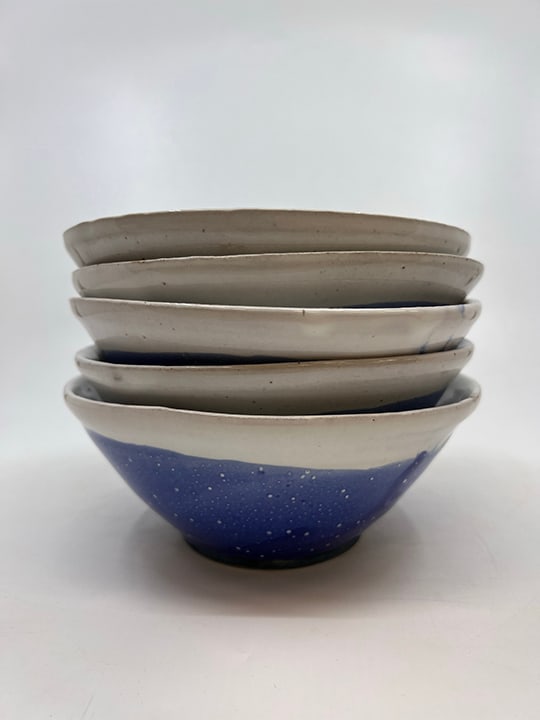 Stoneware Ramen Bowls by Madelaine Smith 