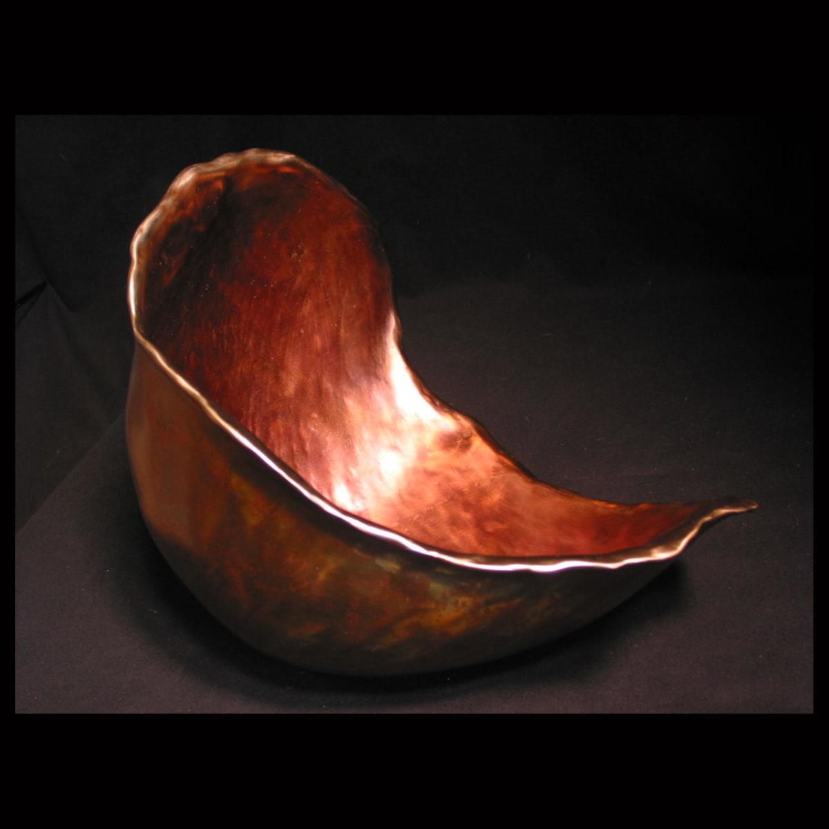 Bronze Belly Bowl by Maggie Stewart 