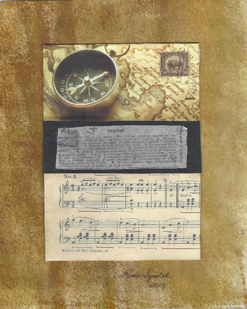 Collage in Gold by Renée Szostek, Image 12.