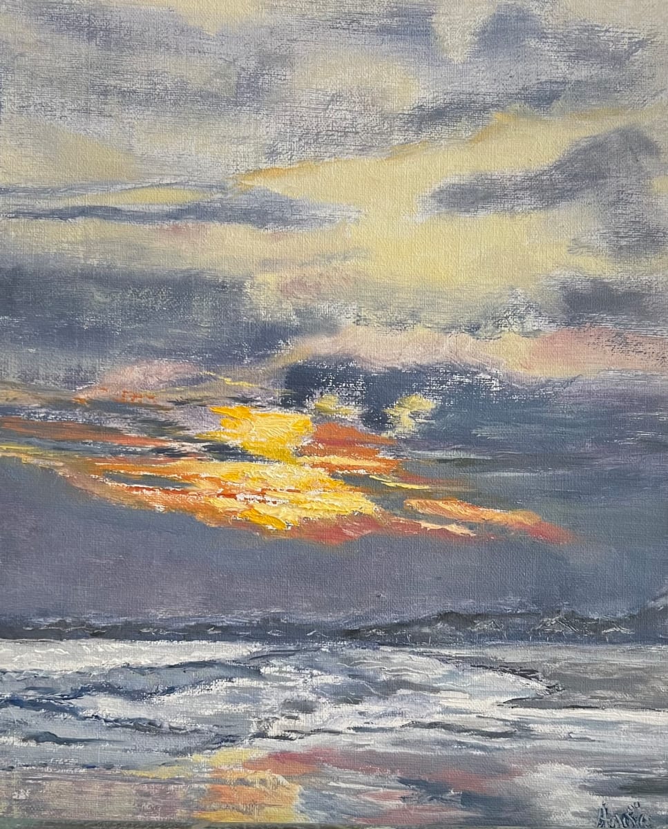 Cape Sunset by Ann Brown Thomason 